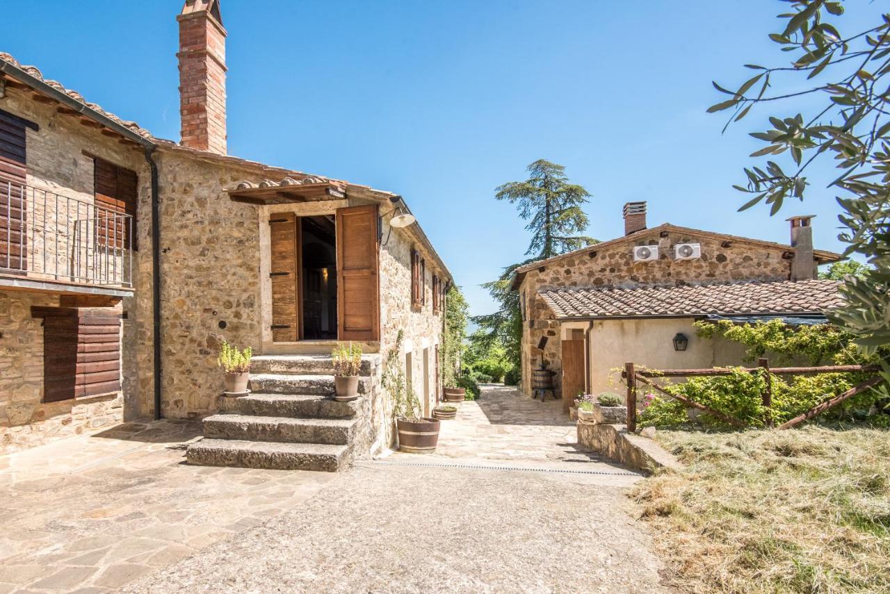 Appartamento Gemma Bianca-tavoleto Castiglione dʼOrcia Esterno foto